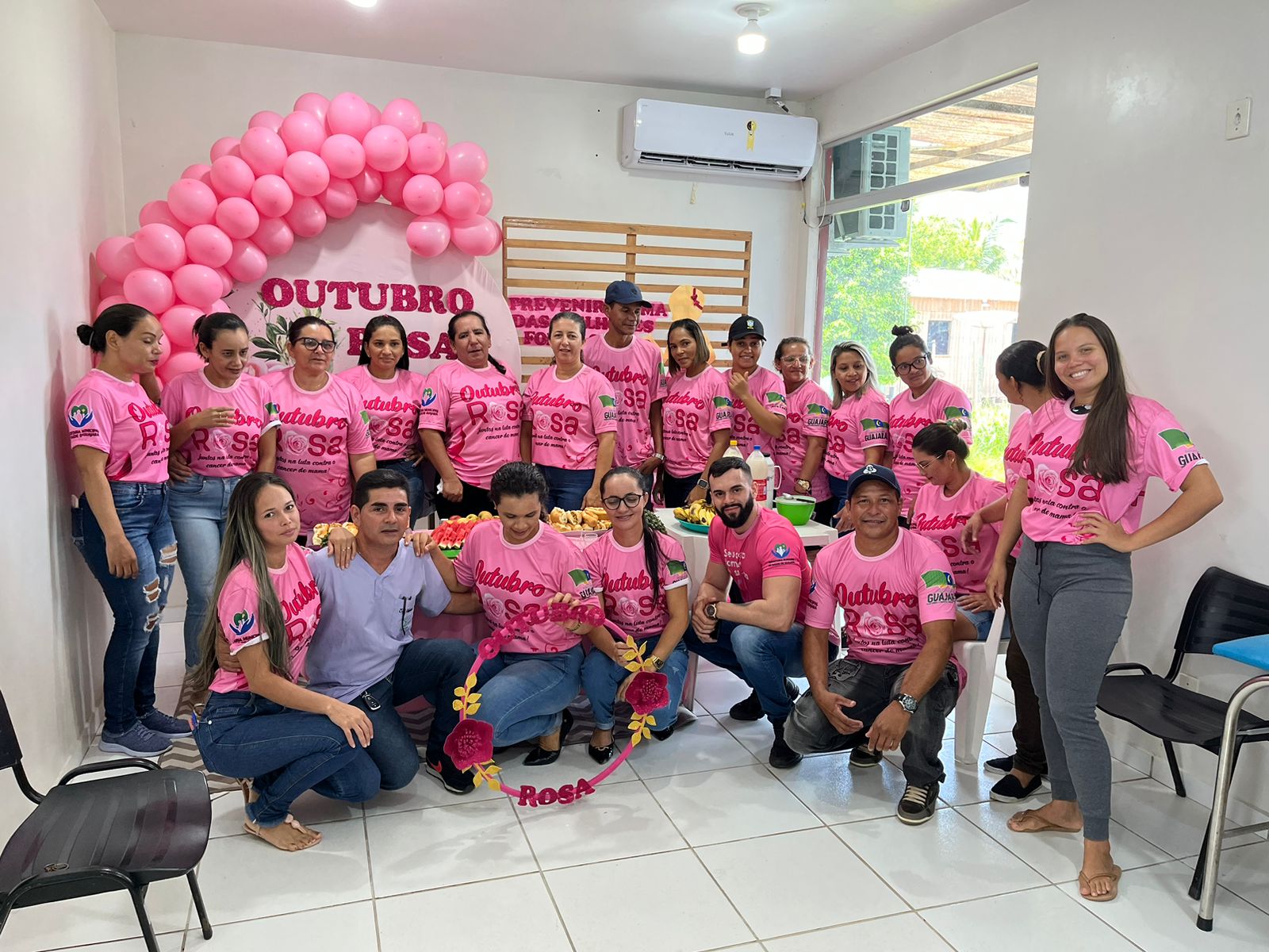 Prefeitura de Guajará (AM) realiza atividades em alusão ao Outubro Rosa.